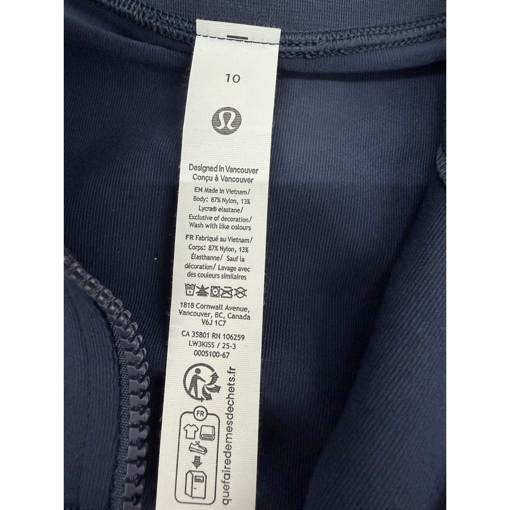 Lululemon x Denver Broncos NFL Women's 10 Define Jacket *Luon Navy Blue - New - Picture 10 of 13